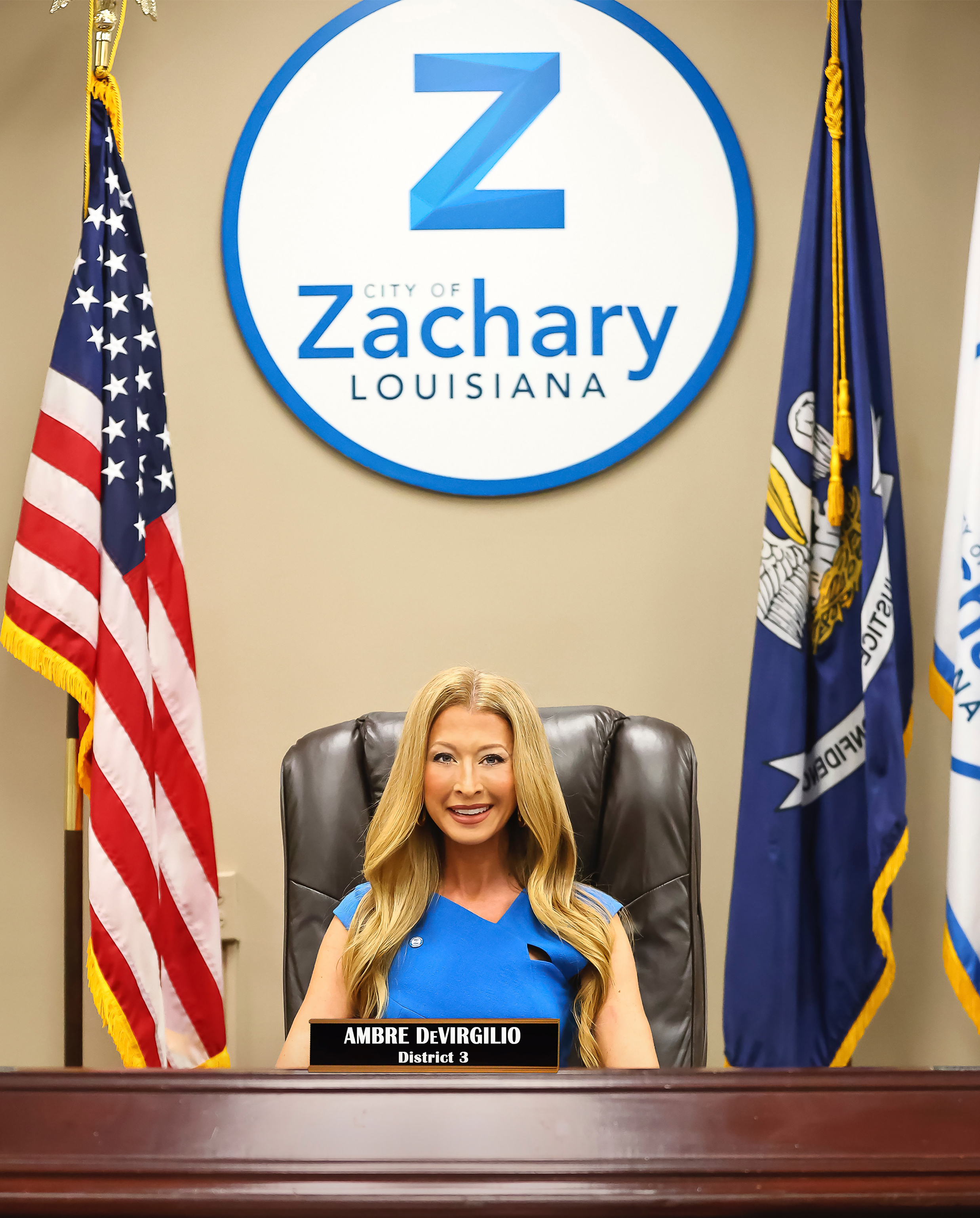 Councilwoman DeVirgilio Elected as Zachary Mayor Pro Tempore