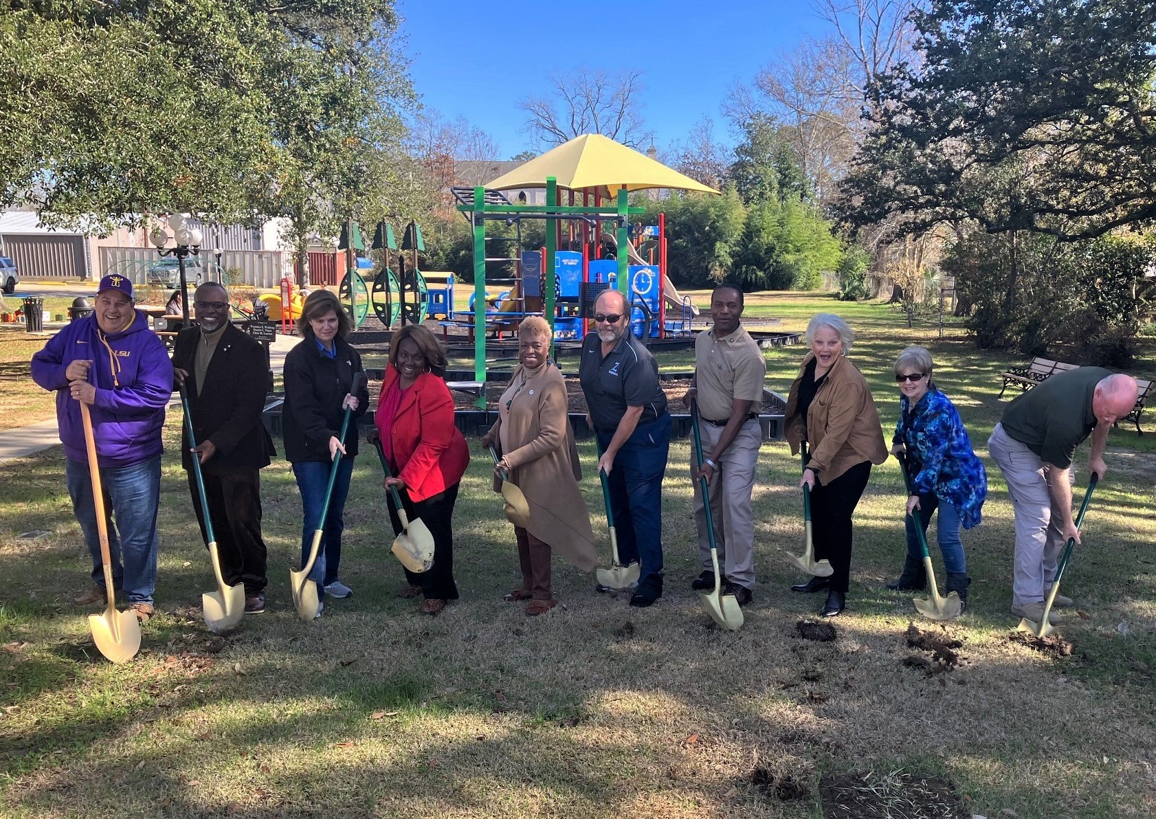 The City of Zachary Breaks Ground for New Restroom Facilities at HugYourPeople Park